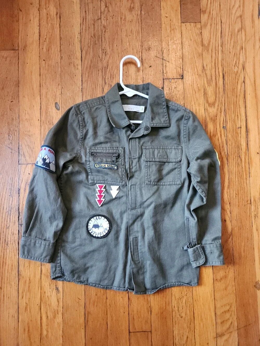 STELLA MCCARTNEY Stella Girls Scout Military Patches Jacket